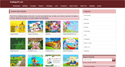 Desktop Screenshot of greetings101.com